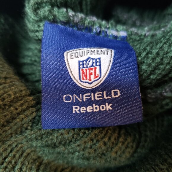 Reebok New York Jets NFL Visor Beanie Hat - Green - Picture 5 of 6